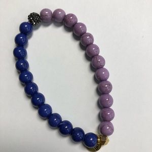 Beautiful light  and dark purple Ermish bracelet